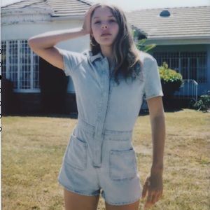 Zara ‘70s denim jumpsuit